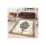 Rovigo Dijital Baskı Yıkanabilir Kaymaz Taban Salon Halısı Rvg0320-sd799, Bej, 100 x 200