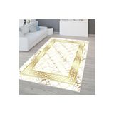 Rovigo Dijital Baskı Yıkanabilir Kaymaz Taban Salon Halısı Rvg0325-sm036, Beyaz, 160 x 300