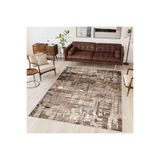 Rovigo Dijital Baskı Yıkanabilir Kaymaz Taban Salon Halısı Rvg0336, Kahverengi, 100 x 150