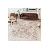 Rovigo Dijital Baskı Yıkanabilir Kaymaz Taban Salon Halısı Rvg0344, Kahverengi, 180 x 250