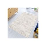 Rovigo Dijital Baskı Yıkanabilir Kaymaz Taban Salon Halısı Rvg0350, Bej, 160 x 300