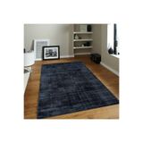 Rovigo Dijital Baskı Yıkanabilir Kaymaz Taban Salon Halısı Rvg0354, Lacivert, 120 x 180