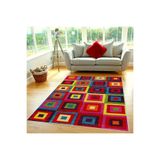 Rovigo Dijital Baskı Yıkanabilir Kaymaz Taban Salon Halısı Rvg0372, Kırmızı, 80 x 150