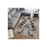 Rovigo Dijital Baskı Yıkanabilir Kaymaz Taban Salon Halısı Rvg0394, Kahverengi, 100 x 150