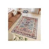 Rovigo Dijital Baskı Yıkanabilir Kaymaz Taban Salon Halısı Rvg0400, Kahverengi, 100 x 300