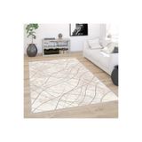 Rovigo Dijital Baskı Yıkanabilir Kaymaz Taban Salon Halısı Rvg0401, Bej, 160 x 300