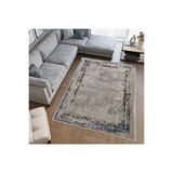 Rovigo Dijital Baskı Yıkanabilir Kaymaz Taban Salon Halısı Rvg0408, Kahverengi, 100 x 200
