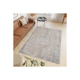 Rovigo Dijital Baskı Yıkanabilir Kaymaz Taban Salon Halısı Rvg0425, Bej, 50 x 80