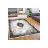 Rovigo Dijital Baskı Yıkanabilir Kaymaz Taban Salon Halısı Rvg0443, Kahverengi, 180 x 250