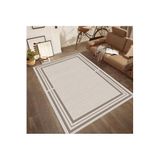 Rovigo Dijital Baskı Yıkanabilir Kaymaz Taban Salon Halısı Rvg0466, Kahverengi, 180 x 300