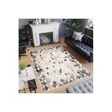 Rovigo Dijital Baskı Yıkanabilir Kaymaz Taban Salon Halısı Rvg0524, Kahverengi, 120 x 180