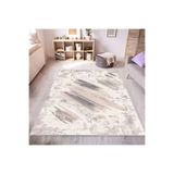 Rovigo Dijital Baskı Yıkanabilir Kaymaz Taban Salon Halısı Rvg0538, Bej, 180 x 300