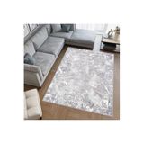 Rovigo Dijital Baskı Yıkanabilir Kaymaz Taban Salon Halısı Rvg0544, Gri, 120 x 180