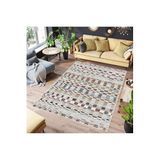 Rovigo Dijital Baskı Yıkanabilir Kaymaz Taban Salon Halısı Rvg0545, Kahverengi, 180 x 250