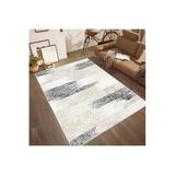 Rovigo Dijital Baskı Yıkanabilir Kaymaz Taban Salon Halısı Rvg0547, Siyah, 160 x 300