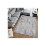 Rovigo Dijital Baskı Yıkanabilir Kaymaz Taban Salon Halısı Rvg0549, Gri, 180 x 300
