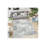 Rovigo Dijital Baskı Yıkanabilir Kaymaz Taban Salon Halısı Rvg0560, Gri, 160 x 300