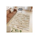 Rovigo Dijital Baskı Yıkanabilir Kaymaz Taban Salon Halısı Rvg0564, Bej, 180 x 300