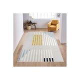 Rovigo Dijital Baskı Yıkanabilir Kaymaz Taban Salon Halısı Rvg0611, Gri, 180 x 300
