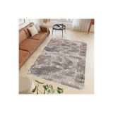 Rovigo Dijital Baskı Yıkanabilir Kaymaz Taban Salon Halısı Rvg0613, Kahverengi, 180 x 250