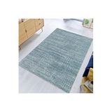 Rovigo Dijital Baskı Yıkanabilir Kaymaz Taban Salon Halısı Rvg0632, Mavi, 180 x 300