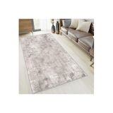 Rovigo Dijital Baskı Yıkanabilir Kaymaz Taban Salon Halısı Rvg0633, Bej, 160 x 300