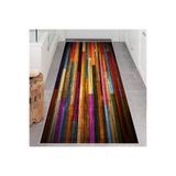 Rovigo Dijital Baskı Yıkanabilir Kaymaz Taban Salon Halısı Rvg0649, Sarı, 120 x 180
