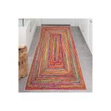 Rovigo Dijital Baskı Yıkanabilir Kaymaz Taban Salon Halısı Rvg0651, Pembe, 120 x 180