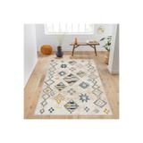 Rovigo Dijital Baskı Yıkanabilir Kaymaz Taban Salon Halısı RVG1011, Bej, 180 x 250