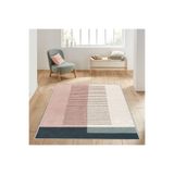 Rovigo Dijital Baskı Yıkanabilir Kaymaz Taban Salon Halısı RVG1029, Pembe, 180 x 250
