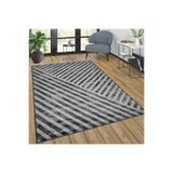 Rovigo Dijital Baskı Yıkanabilir Kaymaz Taban Salon Halısı RVG1042, Gri, 180 x 300