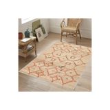 Rovigo Dijital Baskı Yıkanabilir Kaymaz Taban Salon Halısı RVG1045, Bej, 160 x 300