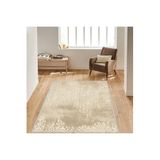 Rovigo Dijital Baskı Yıkanabilir Kaymaz Taban Salon Halısı RVG1056, Bej, 180 x 300