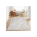 Rovigo Dijital Baskı Yıkanabilir Kaymaz Taban Salon Halısı RVG1069, Bej, 120 x 180