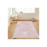 Rovigo Dijital Baskı Yıkanabilir Kaymaz Taban Salon Halısı RVG1082, Pembe, 80 x 200