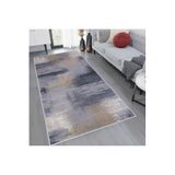 Rovigo Dijital Baskı Yıkanabilir Kaymaz Taban Salon Halısı RVG1090, Gri, 180 x 300