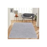 Rovigo Dijital Baskı Yıkanabilir Kaymaz Taban Salon Halısı RVG1096, Gri, 180 x 300