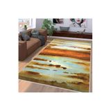 Rovigo Dijital Baskı Yıkanabilir Kaymaz Taban Salon Halısı RVG1108, Bej, 180 x 300