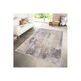 Rovigo Dijital Baskı Yıkanabilir Kaymaz Taban Salon Halısı RVG1116, Bej, 180 x 300