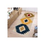 Rovigo Dijital Baskı Yıkanabilir Kaymaz Taban Salon Halısı RVG1132, Bej, 180 x 250