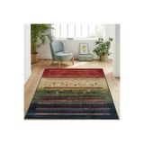 Rovigo Dijital Baskı Yıkanabilir Kaymaz Taban Salon Halısı RVG1134, Lacivert, 180 x 250