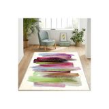 Rovigo Dijital Baskı Yıkanabilir Kaymaz Taban Salon Halısı RVG1136, Bej, 160 x 300