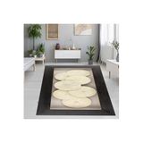 Rovigo Dijital Baskı Yıkanabilir Kaymaz Taban Salon Halısı RVG1137, Bej, 180 x 300
