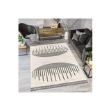Rovigo Dijital Baskı Yıkanabilir Kaymaz Taban Salon Halısı RVG1138, Bej, 160 x 300