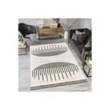 Rovigo Dijital Baskı Yıkanabilir Kaymaz Taban Salon Halısı RVG1138, Bej, 80 x 200