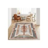 Rovigo Dijital Baskı Yıkanabilir Kaymaz Taban Salon Halısı RVG1147, Yeşil, 100 x 300