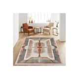 Rovigo Dijital Baskı Yıkanabilir Kaymaz Taban Salon Halısı RVG1147, Yeşil, 50 x 80