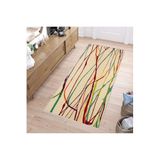 Rovigo Dijital Baskı Yıkanabilir Kaymaz Taban Salon Halısı RVG1153, Bej, 100 x 300