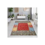 Rovigo Dijital Baskı Yıkanabilir Kaymaz Taban Salon Halısı RVG1176, Yeşil, 160 x 300