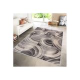 Rovigo Dijital Baskı Yıkanabilir Kaymaz Taban Salon Halısı RVG1192, Bej, 160 x 120